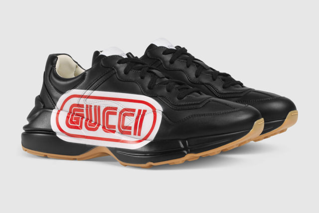 Rhyton Gucci Sneaker Leather (Foto: Dok. Gucci)