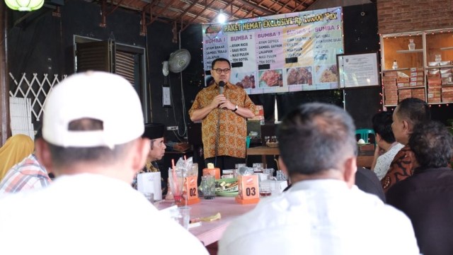 Sudirman Said temu relawan pemenangan di Slawi (Foto: Istimewa)