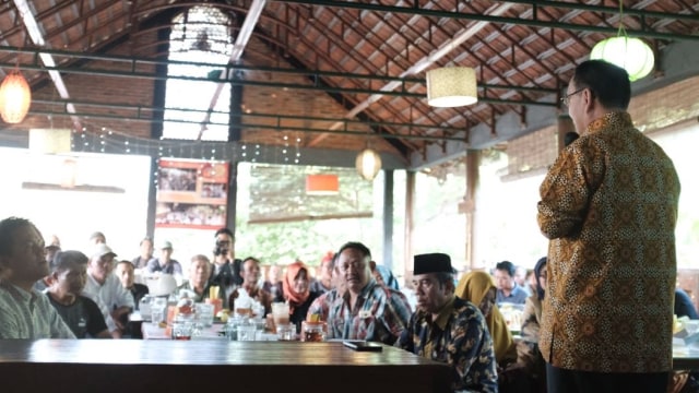 Sudirman Said temu relawan pemenangan di Slawi (Foto: Istimewa)