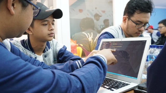 Suasana acara Facebook Ideathon Build Day 2018 (Foto: Irfan Adi Saputra/kumparan)