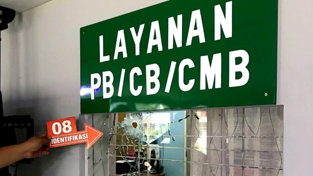 Hasil identifikasi penembakan di Gedung Lapas Pekanbaru. (Foto: Dok.Ditjen PAS)