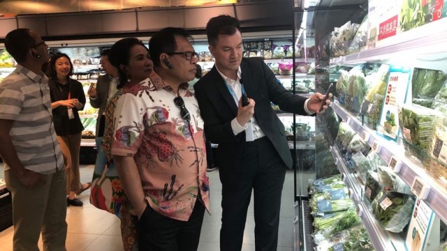 Duta Besar Republik Indonesia melakukan kunjungan ke Kantor Alibaba. (Foto: Dok. KBRI China)