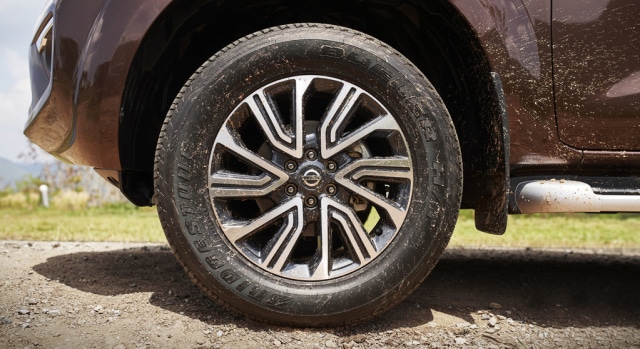 Desain velg Nissan Terra (Foto: dok. Nissan)