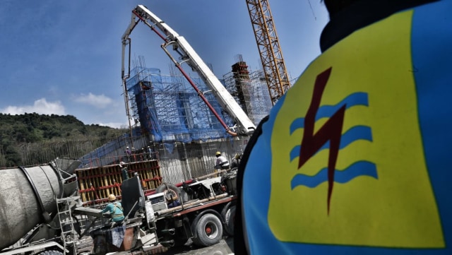 Pembangunan Proyek PLTA Jatigede (Foto: Aditia Noviansyah/kumparan)