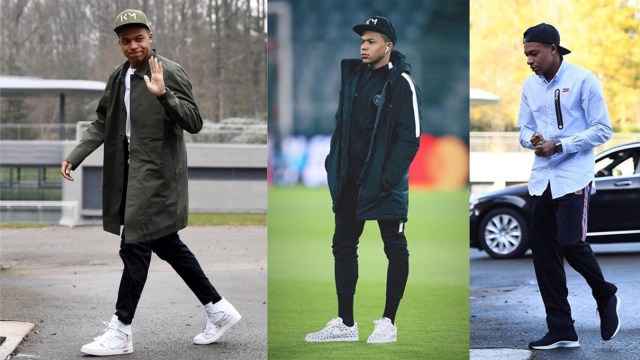 Gaya Modis Kylian Mbappé (Foto: Instagram @k.mbappe29)