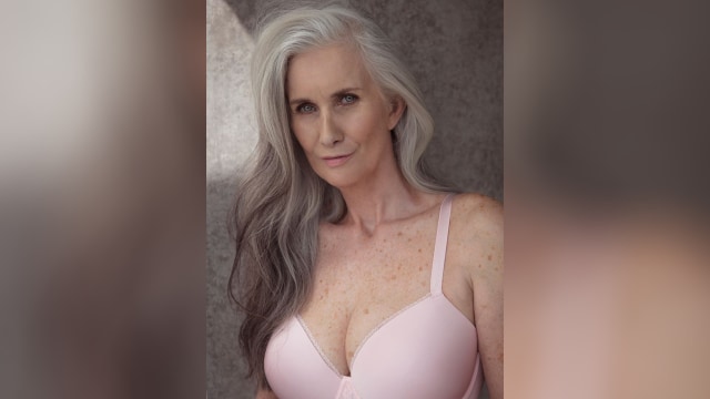 Nicky Griffin, model berusia 59 tahun . (Foto: dok. Figleaves)