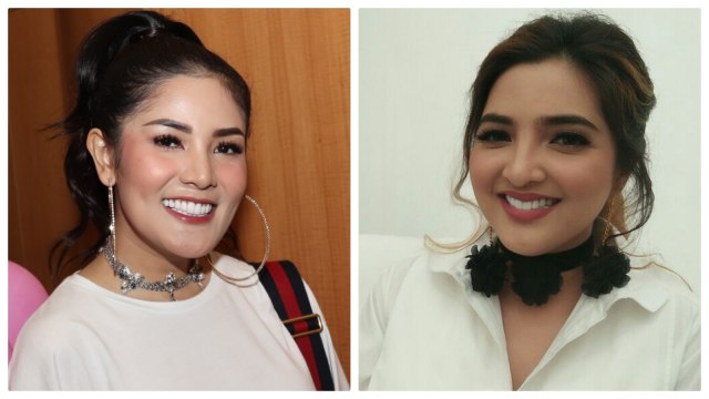 Nindy dan Ashanty. (Foto: Munady Widjaja)