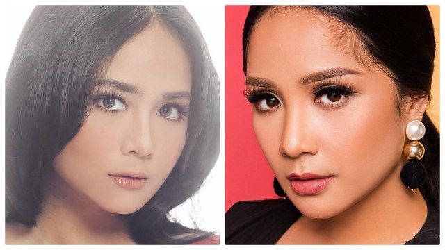 Gita Gutawa dan Nagita Slavina. (Foto: IG/ gitagut dan raffinagita1717)
