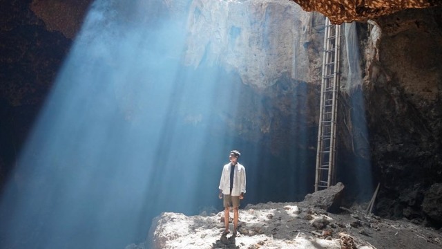 Gua Bangkang, Lombok (Foto: Instagram/wawanprb_)