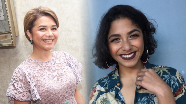 Ruth Sahanaya dan Nadine Waworuntu. (Foto: Munady Widjaja)