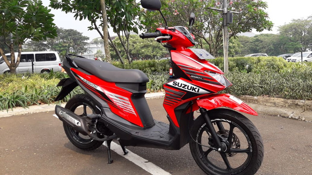Skutik 110 cc Suzuki NEX II (Foto: Fajar Nawawi)