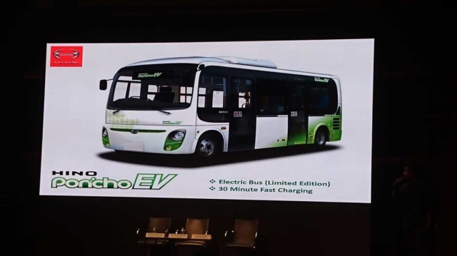 Hino Poncho EV di GIIAS 2018 (Foto: Alfons Hartanto/kumparanOTO)