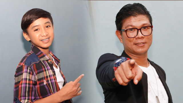 Bowo tik tok dan Andika Kangen Band. (Foto: Munady Widjaja)