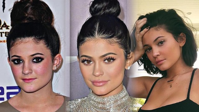 Transformasi Kylie jenner. (Foto: Instagram/@kyliejenner dan @idolosmundial)