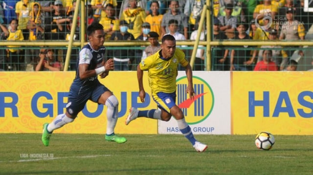 Barito Putera vs Arema FC (Foto: Dok. Liga Indonesia)