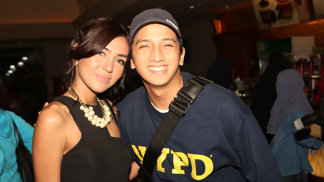 Ge Pamungkas dan Pacar Baru Foto: Munady Widjaja