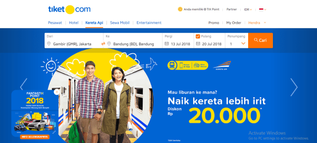 Saya, Tiket.com dan Teman-teman