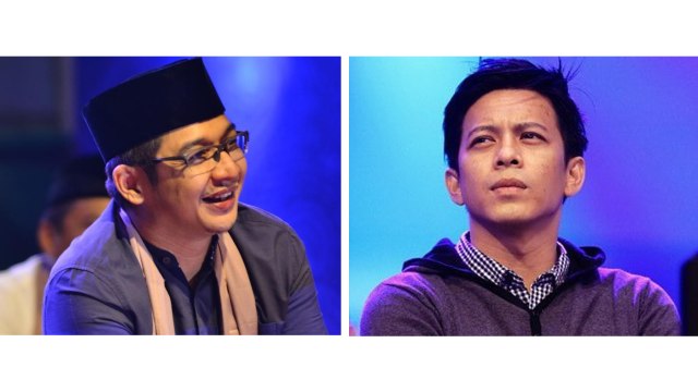 Pasha 'Ungu' dan Ariel 'Noah'. (Foto: Instagram @arielnoahofficial @ pashaungu_vm)