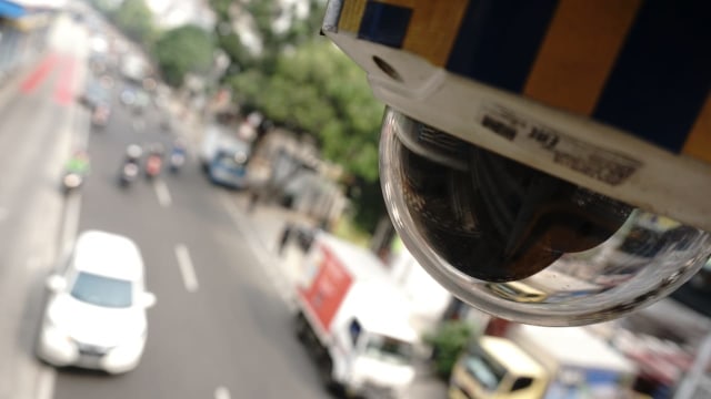 Ilustrasi CCTV di jalan. (Foto: Helmi Afandi/kumparan)