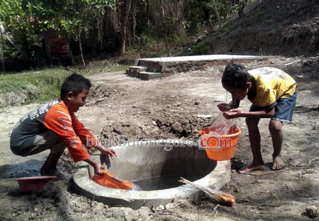 Sumber Air di Taman Wisata Alas Srunggo Bojonegoro ini Tak Pernah Kering