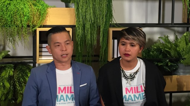 Ernest Prakasa dan Istri, Meira Anastasia. (Foto: Maria Gabrielle Putrinda/kumparan)