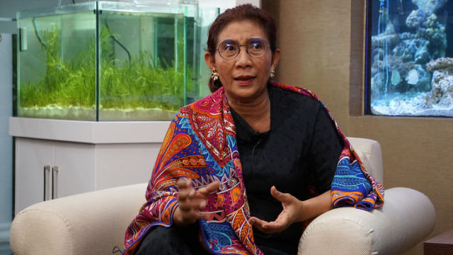 Menteri KKP Susi Pudjiastuti (Foto: Iqbal Firdaus/kumparan)