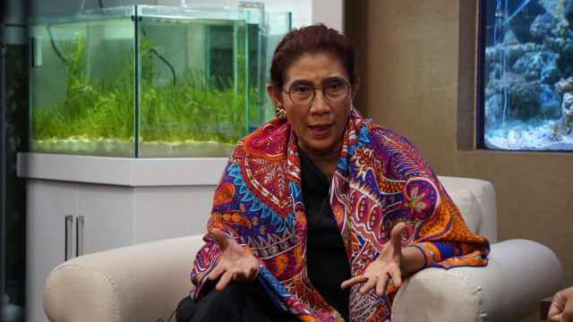Menteri KKP Susi Pudjiastuti (Foto: Iqbal Firdaus/kumparan)