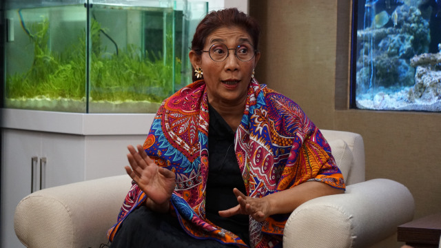 Menteri KKP Susi Pudjiastuti (Foto: Iqbal Firdaus/kumparan)