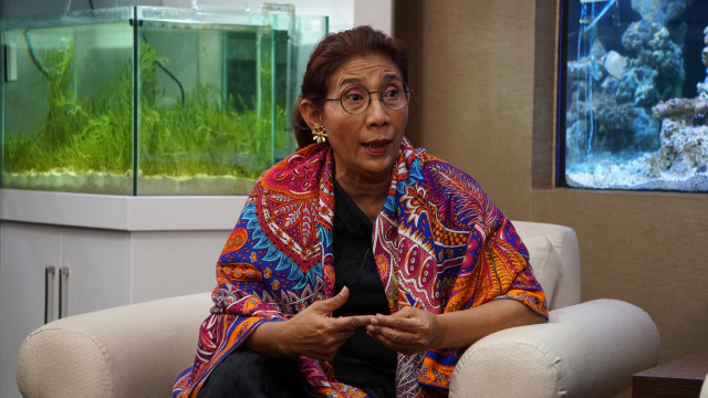 Menteri KKP Susi Pudjiastuti Foto: Iqbal Firdaus/kumparan
