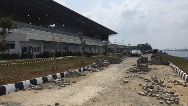 Persiapan Asian Games di Jakabaring Sport City, Palembang. (Foto: Fachrul Irwinsyah/kumparan)