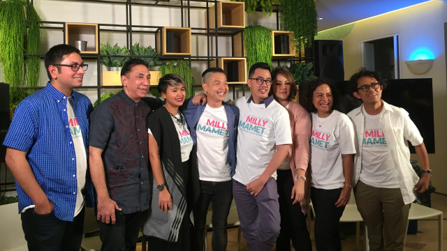 Peluncuran teaser 'Milly & Mamet' (Foto: Maria Gabrielle Putrinda/kumparan)