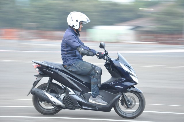 Honda PCX Hybrid (Foto: Aditya Pratama Niagara/kumparanOTO)