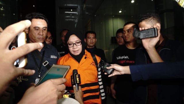 Eni Maulani Saragih Ditahan KPK (Foto: Helmi Afandi/kumparan)