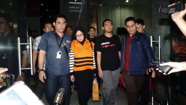 Eni Maulani Saragih Ditahan KPK (Foto: Helmi Afandi/kumparan)