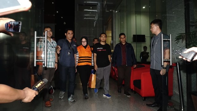 Eni Maulani Saragih Ditahan KPK (Foto: Helmi Afandi/kumparan)