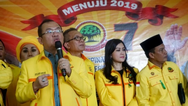 Sekjen Partai Berkarya, Priyo Budi Santoso. (Foto: Garin Gustavian Irawan/kumparan)