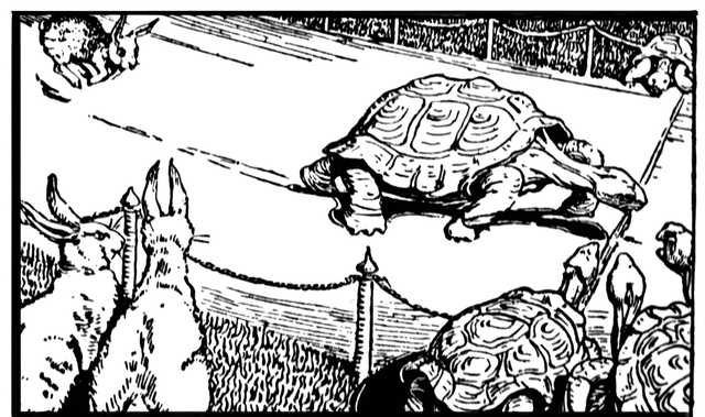 The Hare and the Tortoise Story (Foto: etc.usf.edu)
