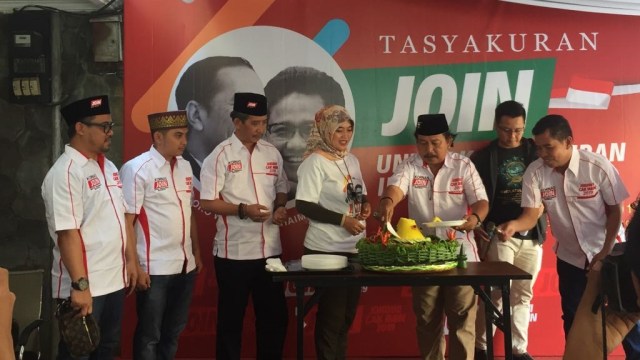 Syukuran Relawan Join (Foto: Rafiq/kumparan)