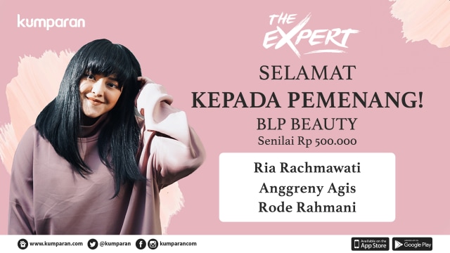 Giveaway The Expert Lizzie Parra (Foto: kumparan)