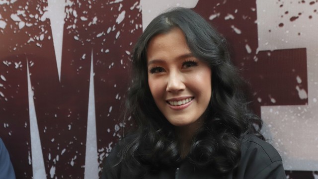 Ardina Rasti, pemain film '22 Menit'. (Foto: Munady)