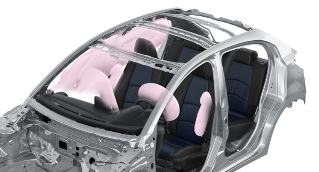 Airbag pada mobil (Foto: dok. Carscoops)