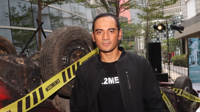 Ario Bayu, pemain film '22 Menit'. (Foto: Munady)