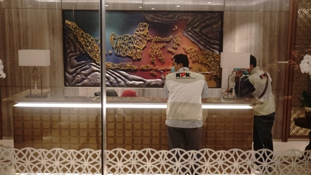 Ruang Dirut PLN lantai 8 digeledah KPK (Foto: Irfan Adi Saputra/kumparan)