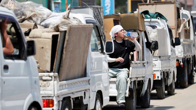 Gelombang Panas di Jepang  (Foto: REUTERS/Issei Kato)