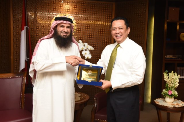 Bamsoet bertemu delegasi Bahrain (Foto: Istimewa)