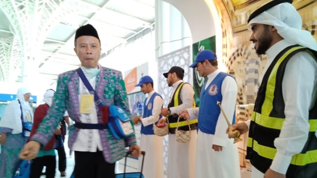 Jamaah Haji dari Indonesia (Foto: twitter/Kemenag RI)
