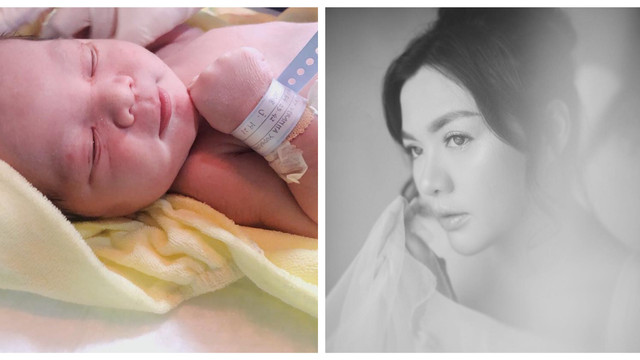 Vicky Shu Melahirkan Anak Pertama (Foto: IG @vickyshu)