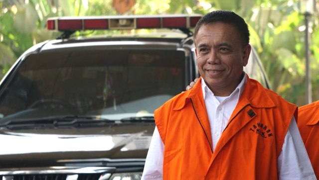 Pemeriksaan Gubernur Aceh, Irwandi Yusuf di Gedung KPK. Foto: Fanny Kusumawardhani/kumparan