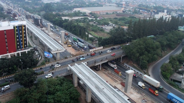 Suasana Bekasi. Foto: Antara/Risky Andrianto