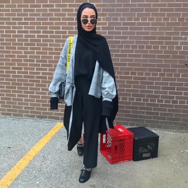 Gaya Berbusana Leena Al Ghouti (Foto: Instagram @leenalghouti)